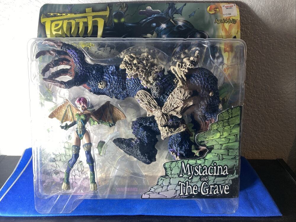 The Tenth MYSTACINA & THE GRAVE ReSaurus Toys Action Figures New 1999 Series One